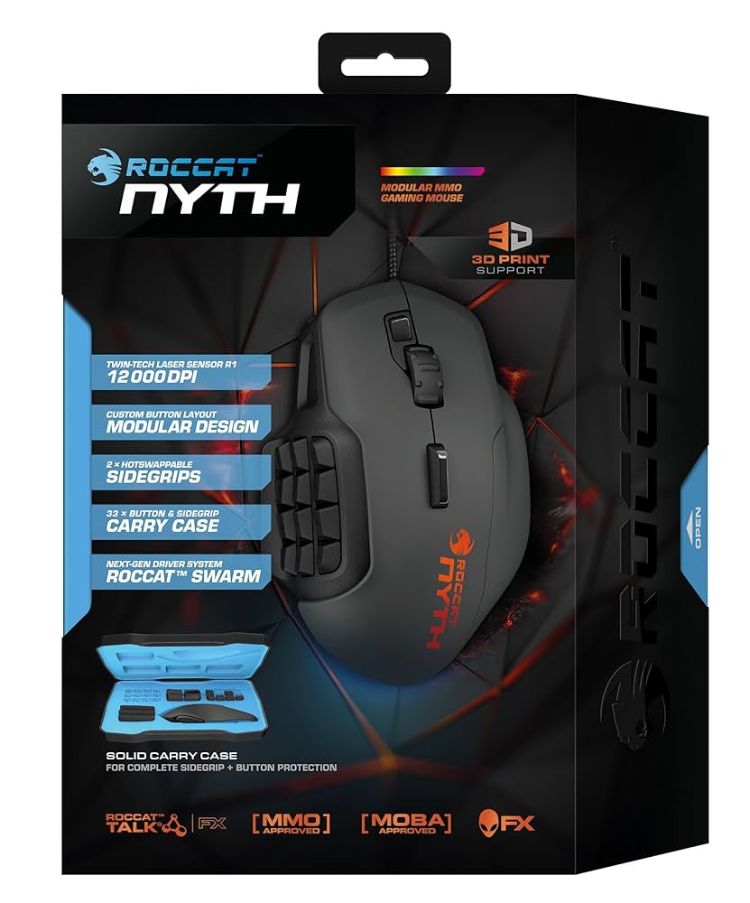 Roccat NYTH 中古動作確認済み　ROC-11-901-AS Roccat NYTH 中古動作確認済み ROC-11-901-AS Amazon.co.jp